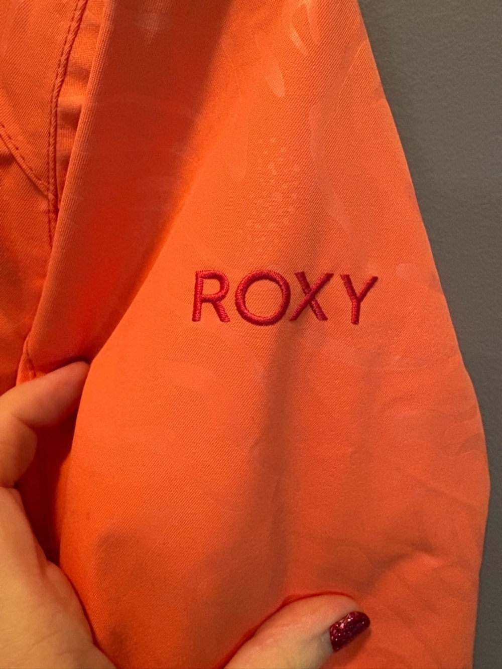 Roxy Women's Bright Orange Ski Jacket - Picture 6 of 12